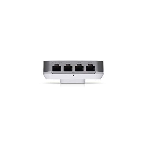 Ubiquiti UniFi HD In-Wall 802.11ac Wave 2 Wi-Fi Access Point 4 Port Ethernet Switch, UAP-IW-HD