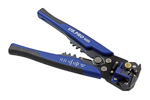 US Pro 3 in 1 Automatic Wire Strippers & Crimper Pliers, Self Adjusting 0.2-6mm