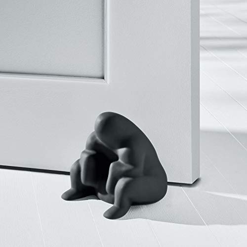 Alessi Dédé Ps18 B - Design Doorstop in Thermoplastic Resin, Black