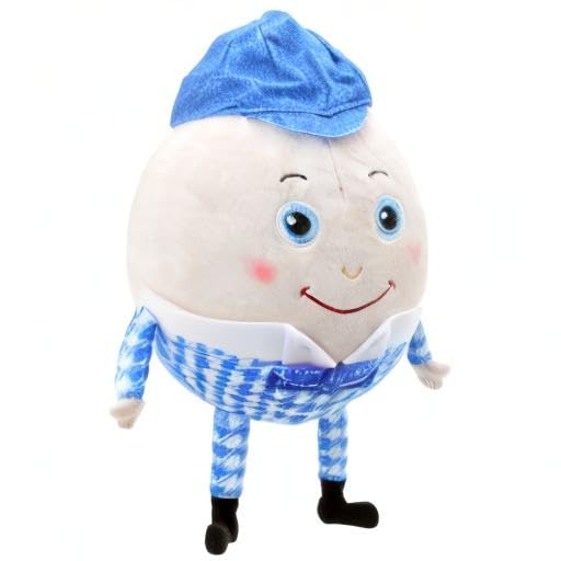 Wilberry - Humpty Dumpty Soft Toy - WB001406,Blue,white