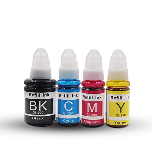 4PK NON Oem Refill Bottle ink for CANON GI-590 Black Cyan Magenta Yellow for Canon Pixma G seris Printers