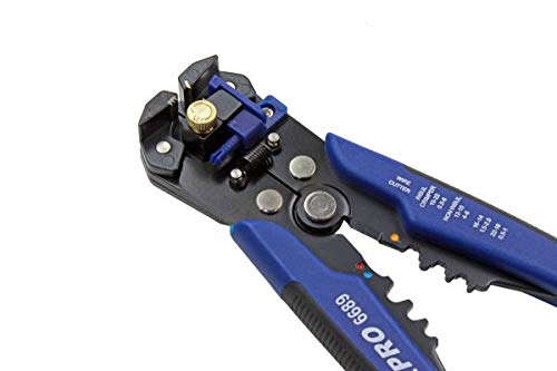 US Pro 3 in 1 Automatic Wire Strippers & Crimper Pliers, Self Adjusting 0.2-6mm