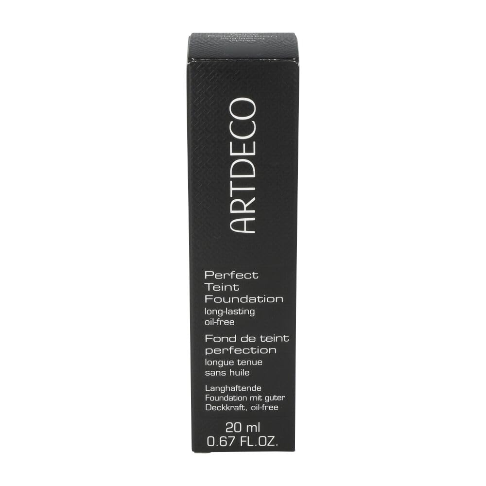 ARTDECO Perfect Teint Foundation - Long-Lasting Liquid Foundation without Oil and No Mask Effect - 1 x 20 ml 12 - Soft Vanilla