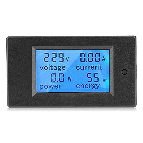 100A/22000W LCD Panel Digital Meter, Electrical Multimeters Power Meter Voltage Current KWH Watt Monitor AC80~260V