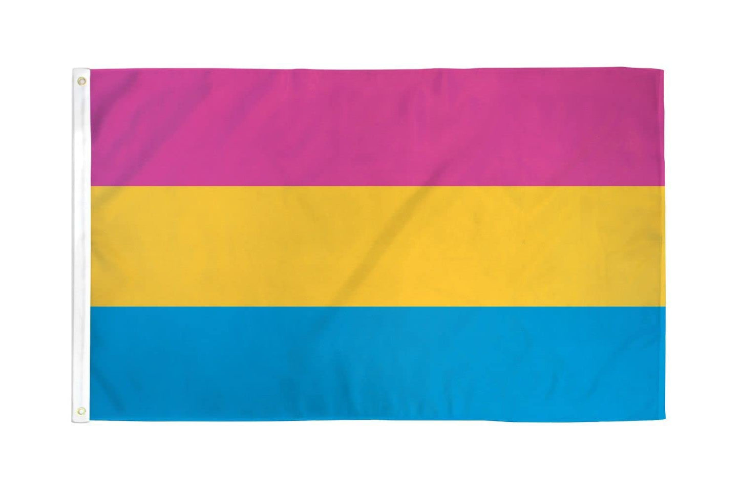 AZ FLAG - Pansexual Flag - 3x5 Ft - Light Polyester Pansexuality Banner with Two Brass Eyelets - Fade Resistant - Vivid Colors - 3' x 5' Feet - 150x90 Cm