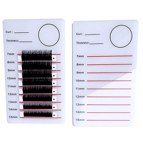 Acrylic Lash Tile Eye Lashes Adhesive Glue Holder Pallet Eyelash Extension Tool Grafted False Eyelash Display Board Hair Dispenser