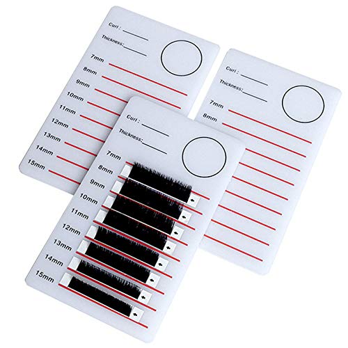 Acrylic Lash Tile Eye Lashes Adhesive Glue Holder Pallet Eyelash Extension Tool Grafted False Eyelash Display Board Hair Dispenser