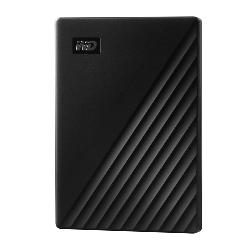 WD 1TB My Passport portable external storage, external hard drive, USB 3.0, portable HDD with software for device management, backup and password protection, works with PC, Xbox &Playstation, Black