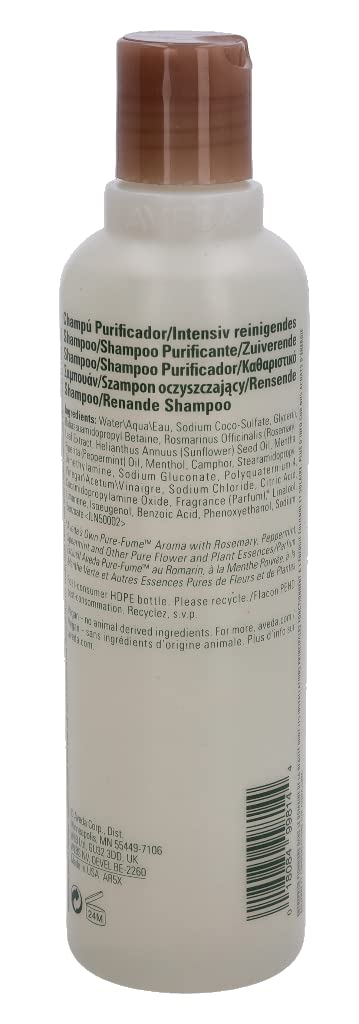 aveda Rosemary Mint Purifying Shampoo, 250 ml (Pack of 1)