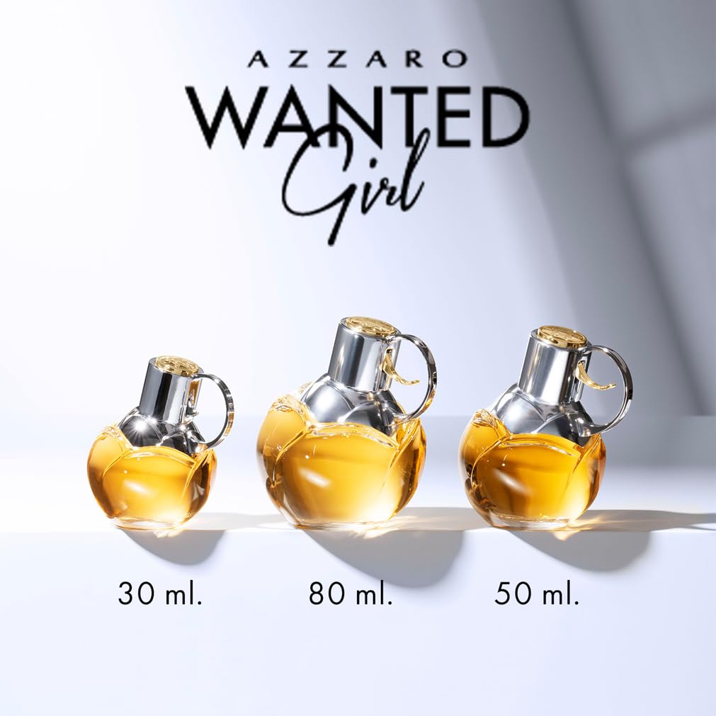 Azzaro Wanted Girl, Eau de Parfum Spray, Floral Oriental Fragrance, Perfume For Women 30 ml (Pack of 1)