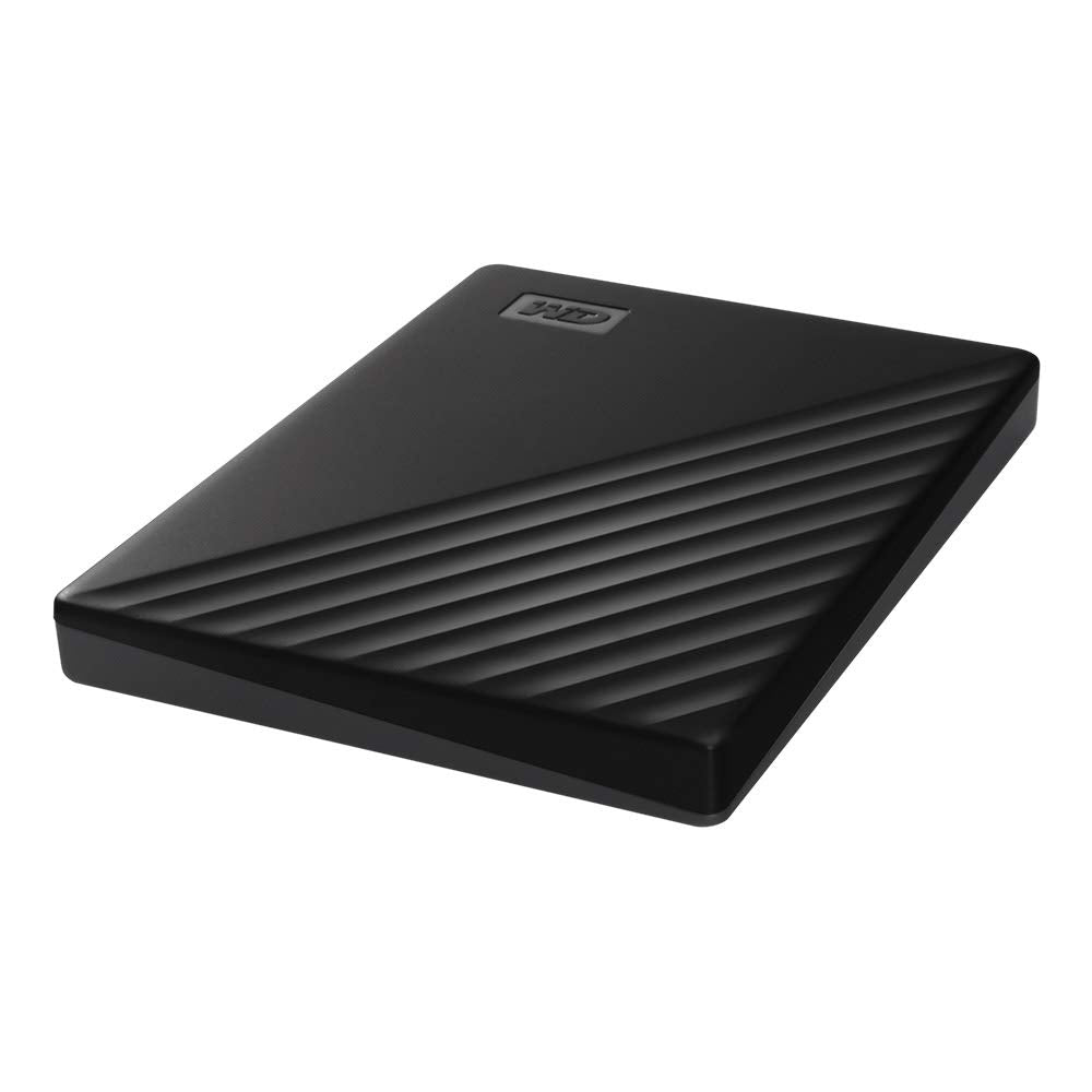 WD 1TB My Passport portable external storage, external hard drive, USB 3.0, portable HDD with software for device management, backup and password protection, works with PC, Xbox &Playstation, Black