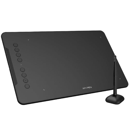 XPPen Deco 01 V3 Drawing Tablet with 10" x 6.25" Working Area & 8 Shortcut Keys, 16K Pen Pressure Sensitivity, Works with Windows, Mac & Android, Graphics Tablet for Sketch, Design, and Photos Editing Black