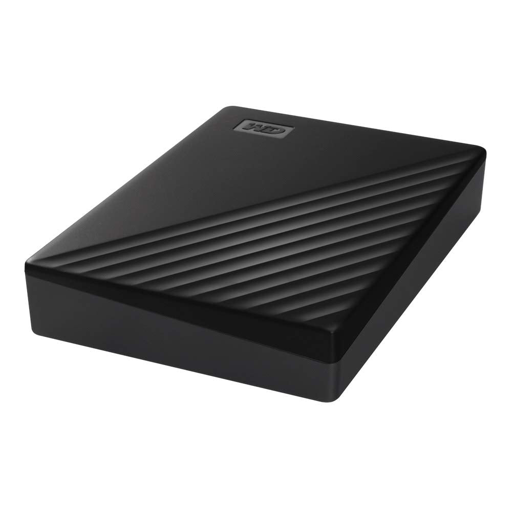 WD 5TB My Passport portable external storage, external hard drive, USB 3.0, portable HDD with software for device management, backup and password protection, works with PC, Xbox &Playstation, Black