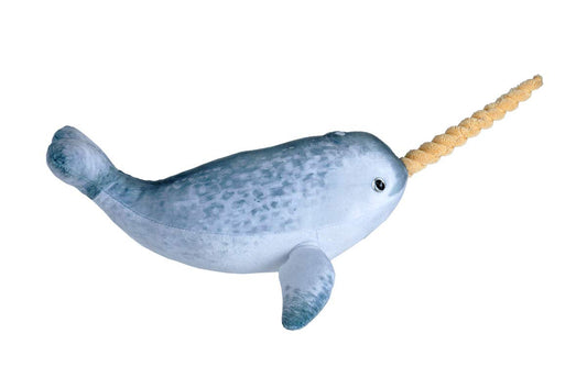 Wild Republic Narwhal Plush, Stuffed Animal, Plush Toy, Gifts for Kids, Living Ocean, 12 Inches