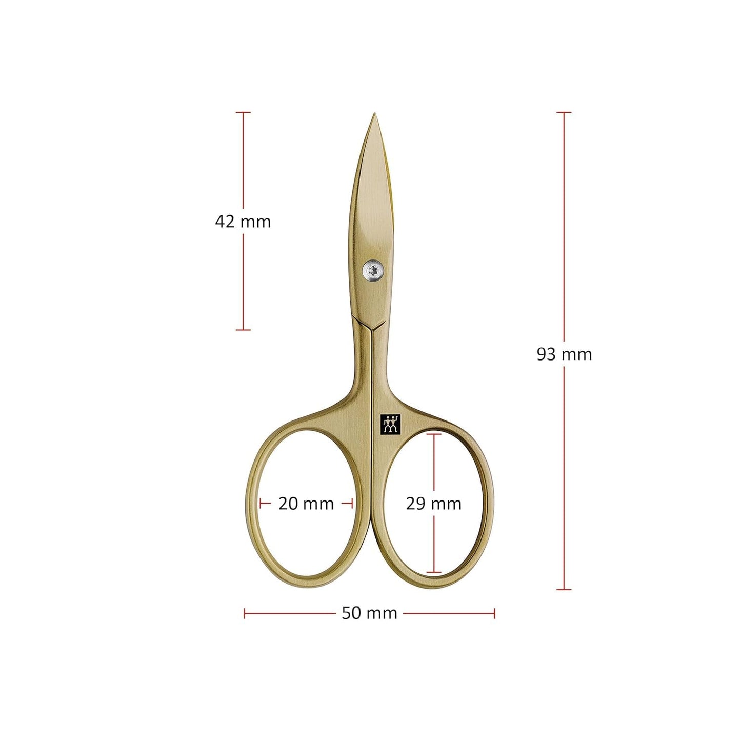 ZWILLING Nail Scissors for Fingers and Toenails, Nail Care, Premium, Gold Edition