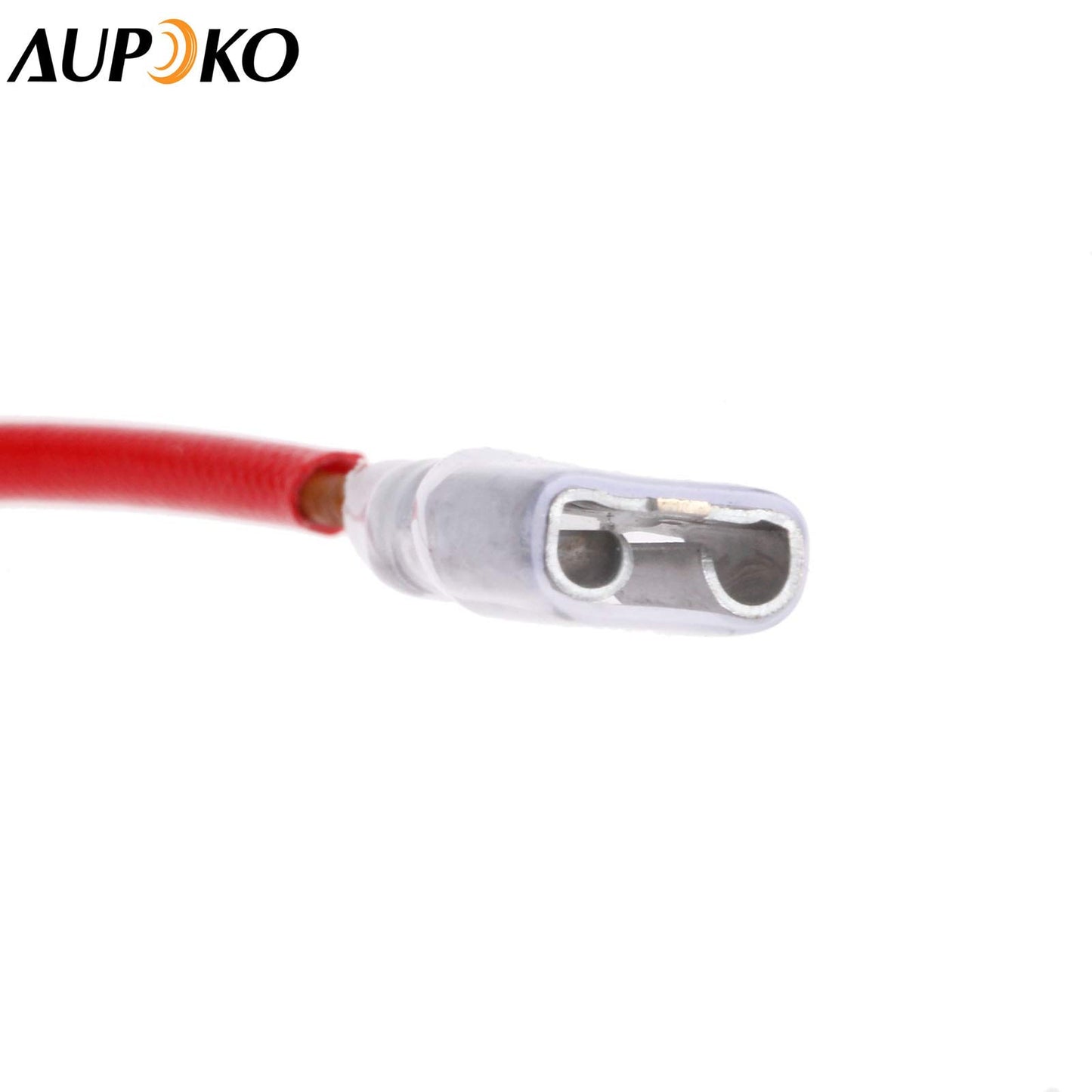 Aupoko Patio Heater Thermocouple, Outdoor Heater Replacement Parts M8 x 1 End Connection Nuts Thermocouple 410 mm Length M6 x 0.75 Head Thread with 6.3 MM/0.25'' Flat Terminal