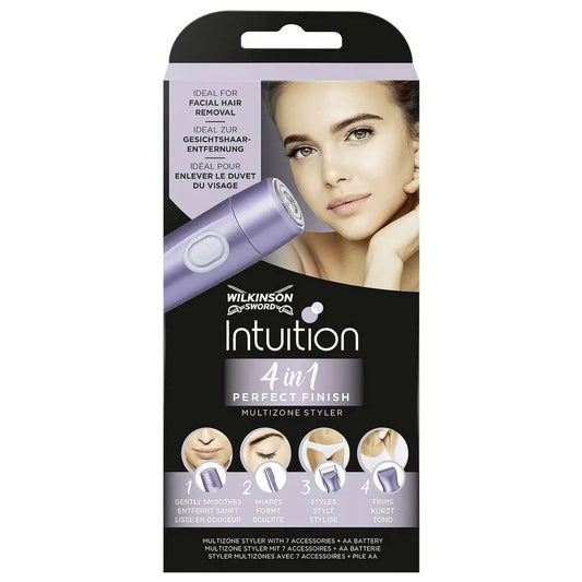 Wilkinson Sword 4-in-1 Intuition Perfect Finish Multi-Zone Women's Styler and Trimmer