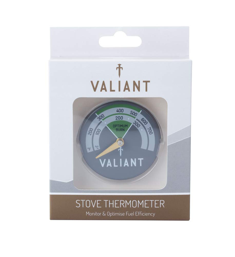 Valiant Premium IV stove fans and magnetic thermometer Black Premium IV Stove Fan