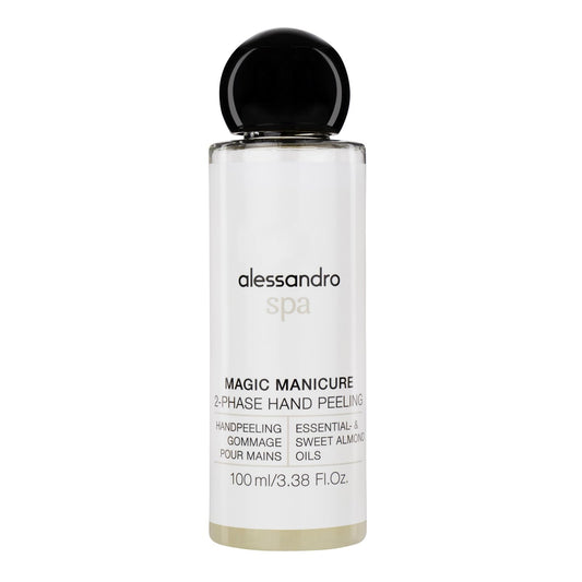 Alessandro Spa 2 - Phase Hand Peeling Magic Manicure For Women 3.38 oz Exfoliator