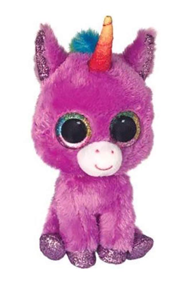 TY ROSETTE UNICORN - BOO MED,23 cm Unicorn Rosette