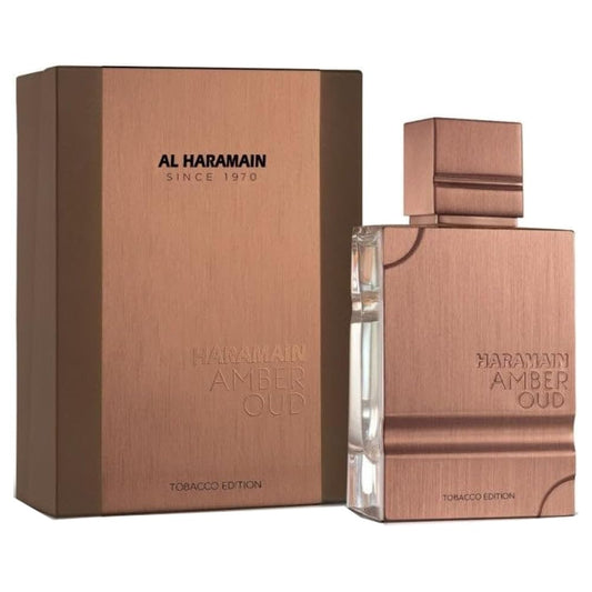 Al Haramain Amber Oud Tobacco Edition 60ml | Women's Eau de Parfume Spray | Oriental Fragrance | Luxury Arabian Unisex Perfume Vanilla