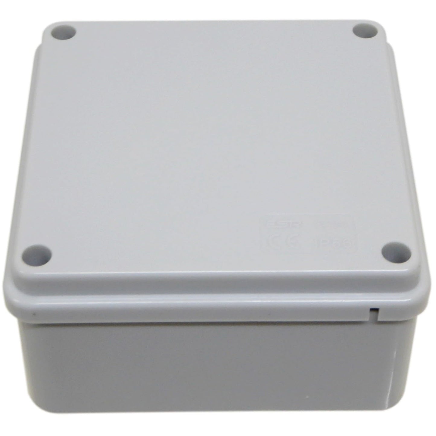 1pk 100mm Square Electrical Junction Box IP56 Waterproof Indoor/Outdoor