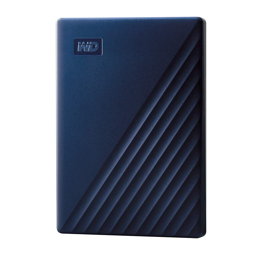 WD 2TB My Passport for Mac portable external storage, USB 3.0, Mac Compatible external hard drive, software for device management, backup and password protection, Time Machine Ready, Midnight Blue My Passport® for Mac