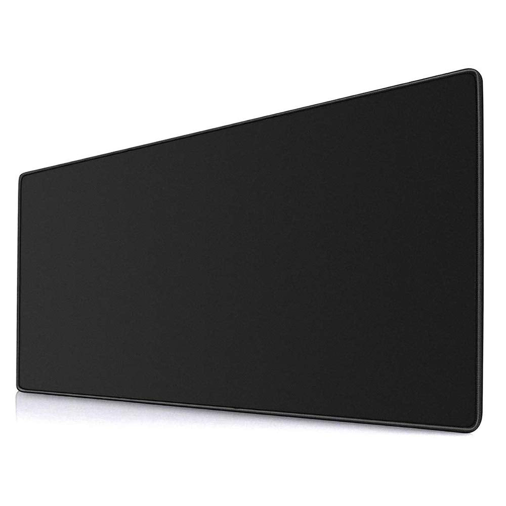 YEBMoo Extended Gaming Mouse Pad Extra Large 600x300x3 mm Water Resistant Mice Mat with Non-Slip Base for PC Computer Laptop (60x30 Black001) 60x30 Black001