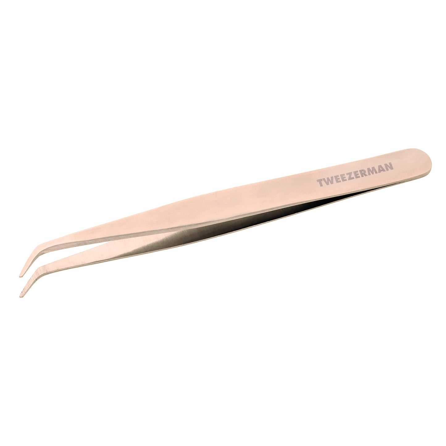 Tweezerman Eyelash Tweezers Attachment for Fake Eyelashes, Eyelash Applicator, Rose Gold