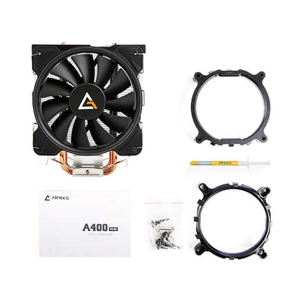 Antec A400 Rgb Heatsink & Fan Intel & Amd Sockets Silent Rgb Pwm Fan Direct