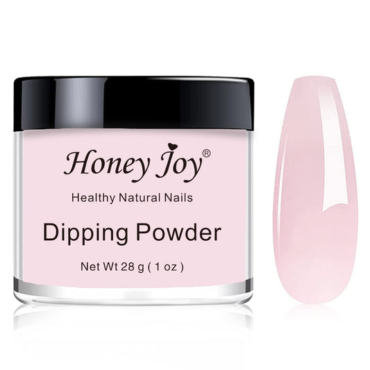 28g/Box Fine Dipping Powder French Manicure Foundation Colors Pink and White Dip Powder Nails,No UV Led Cure,1oz per box,Clear Natural Pink… Dip-Clear Natural Pink-UKA