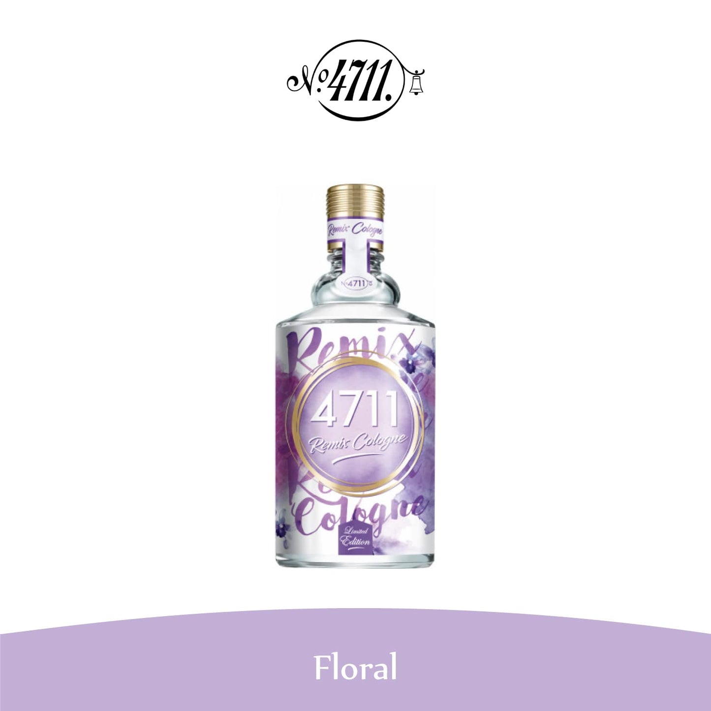 4711 Remix Lavender Cologne Eau De Cologne 100ml, 1 - Pack 100 ml (Pack of 1)