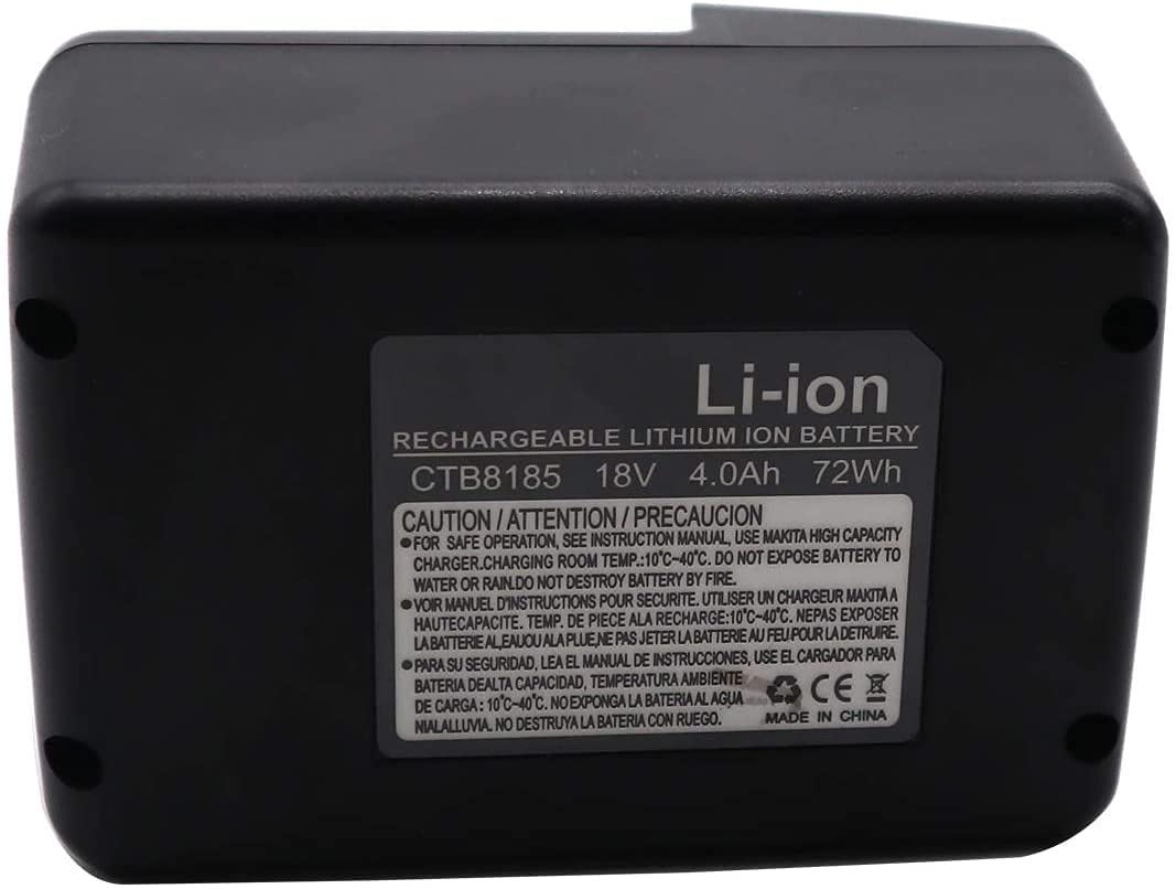 18V 4000mAh 4,0Ah CTB8185 CTB7185 CTB8187 Replace Power Battery with LED Indicator and CTC720 Charger,Compatible with for Snap on CTC720 CT7850 CTL7850 CT8810 CDR7850H CTB8185 CTB8185+Charger