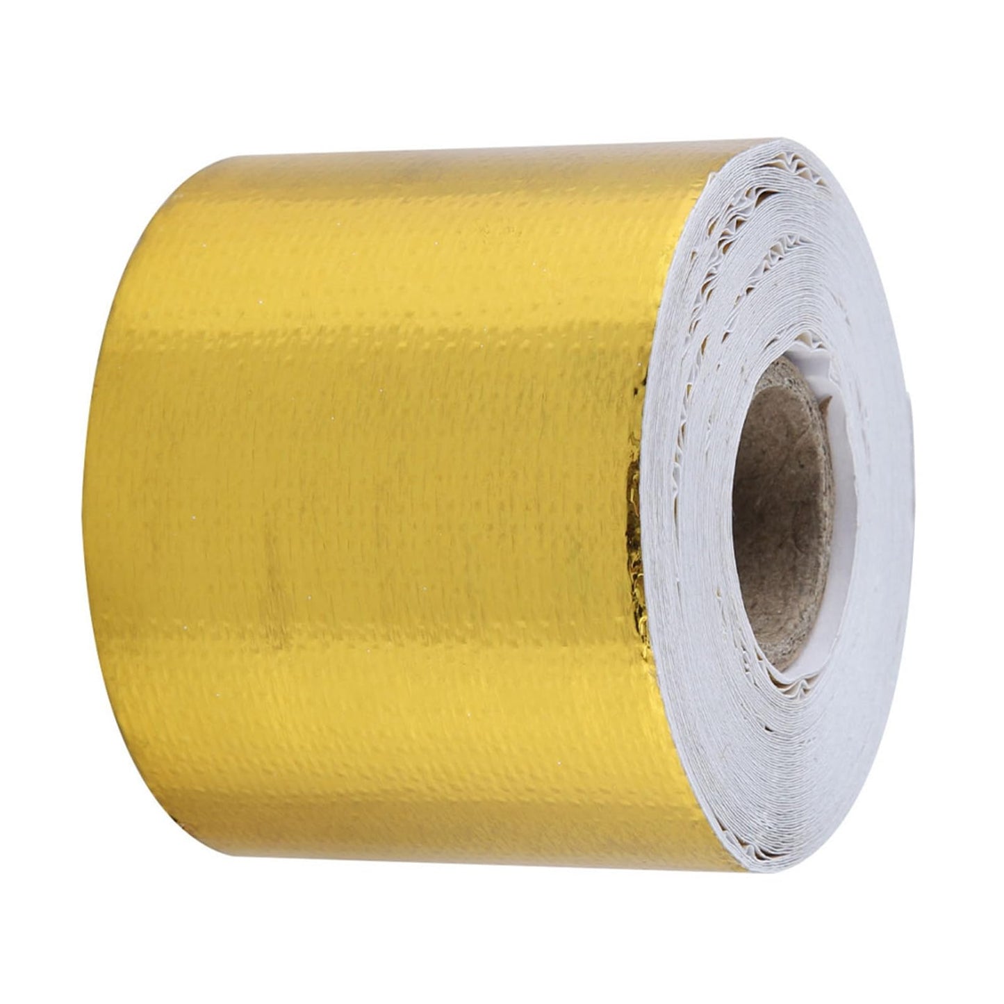 Aramox Adhesive Tape, 1 Roll Golden Car Aluminum Foil Adhesive Tape Adhesive Reflective Heat Shield Wrap Tape (10M*5Cm)