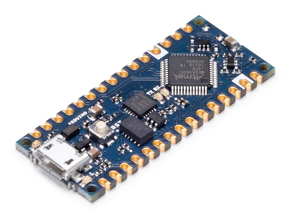 Arduino Nano Every (Single Board) [ABX00028-A] – ATmega4809 Microcontroller, 48KB Flash, 6KB SRAM, 20 Digital I/O Pins, 8 Analog Inputs, USB-C, Compatible with Arduino IDE for Embedded Projects Arduino Nano Every (Single Board)