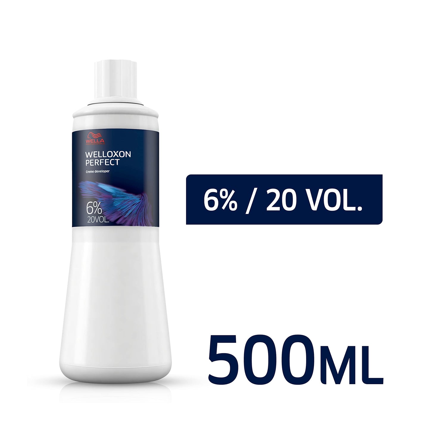 Wella Welloxon Perfect 6% 20 Vol Creme Developer 500ml