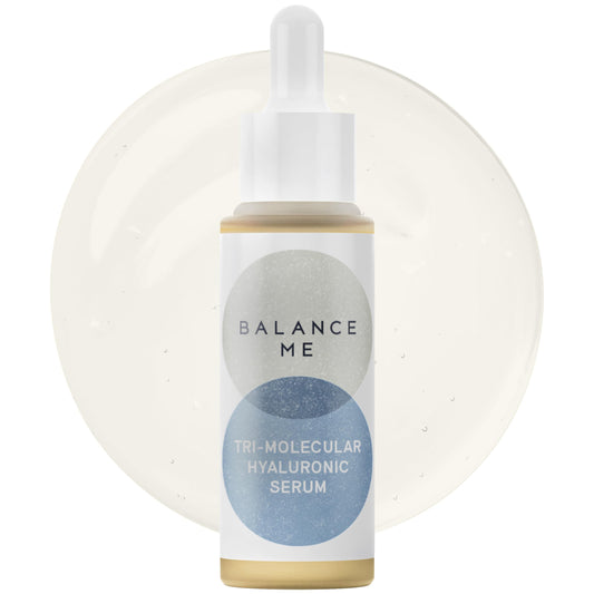 Balance Me Tri-Molecular Hyaluronic Serum, Hyaluronic Acid Anti-Ageing Face Serum, 30 ml