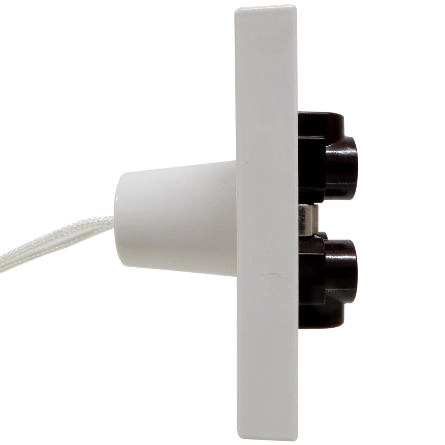 50A Shower Switch Ceiling Pull Cord Supplied with 47mm Surface Pattress Box 50 Amp