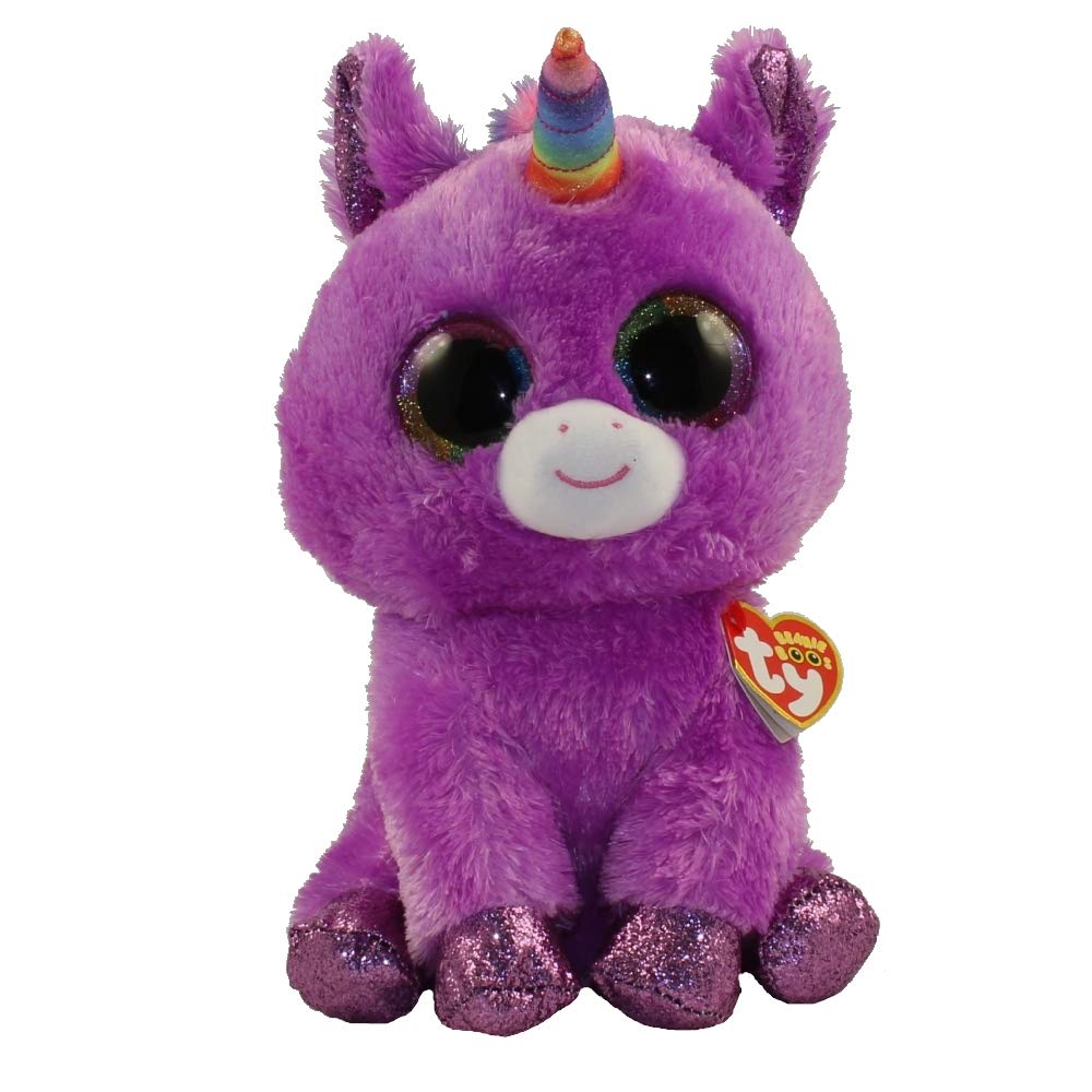 TY ROSETTE UNICORN - BOO MED,23 cm Unicorn Rosette