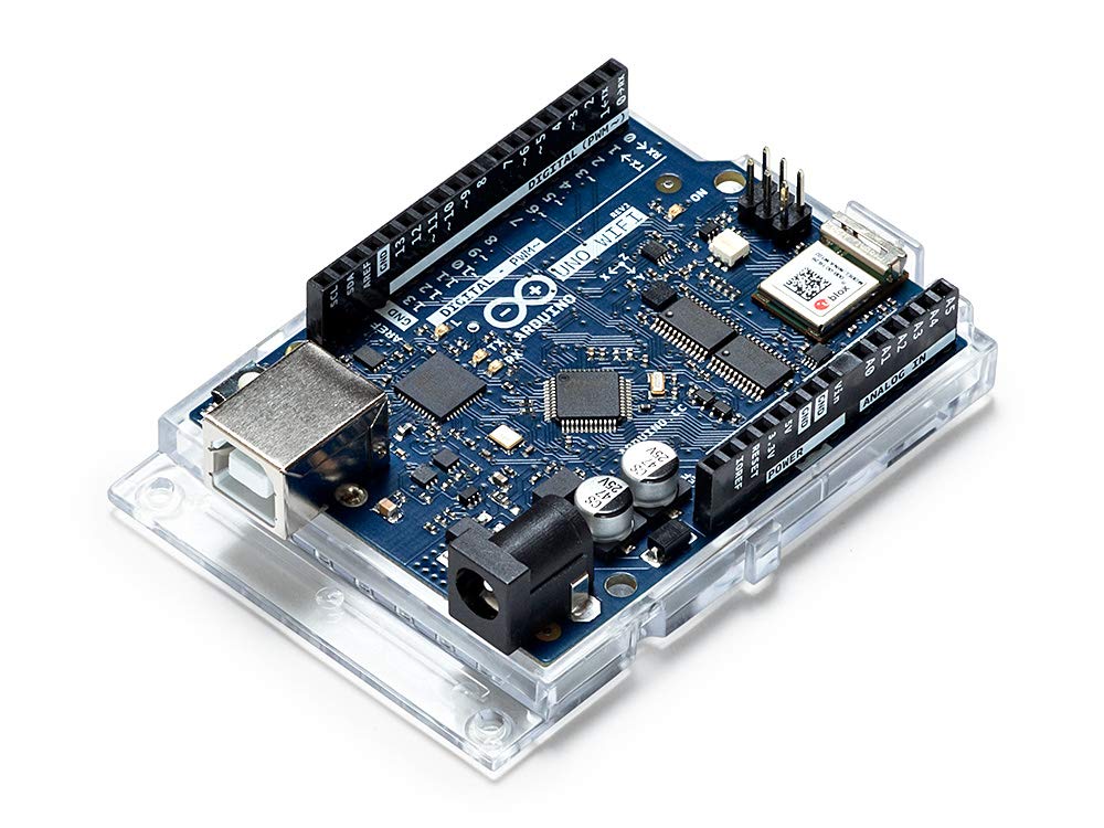 Arduino UNO WiFi Rev.2 [ABX00021] – ATmega4809, WiFi, Bluetooth LE, ECC608 Crypto Chip, IMU Sensor, Ideal for IoT, Sensor Networks & Wireless Communication