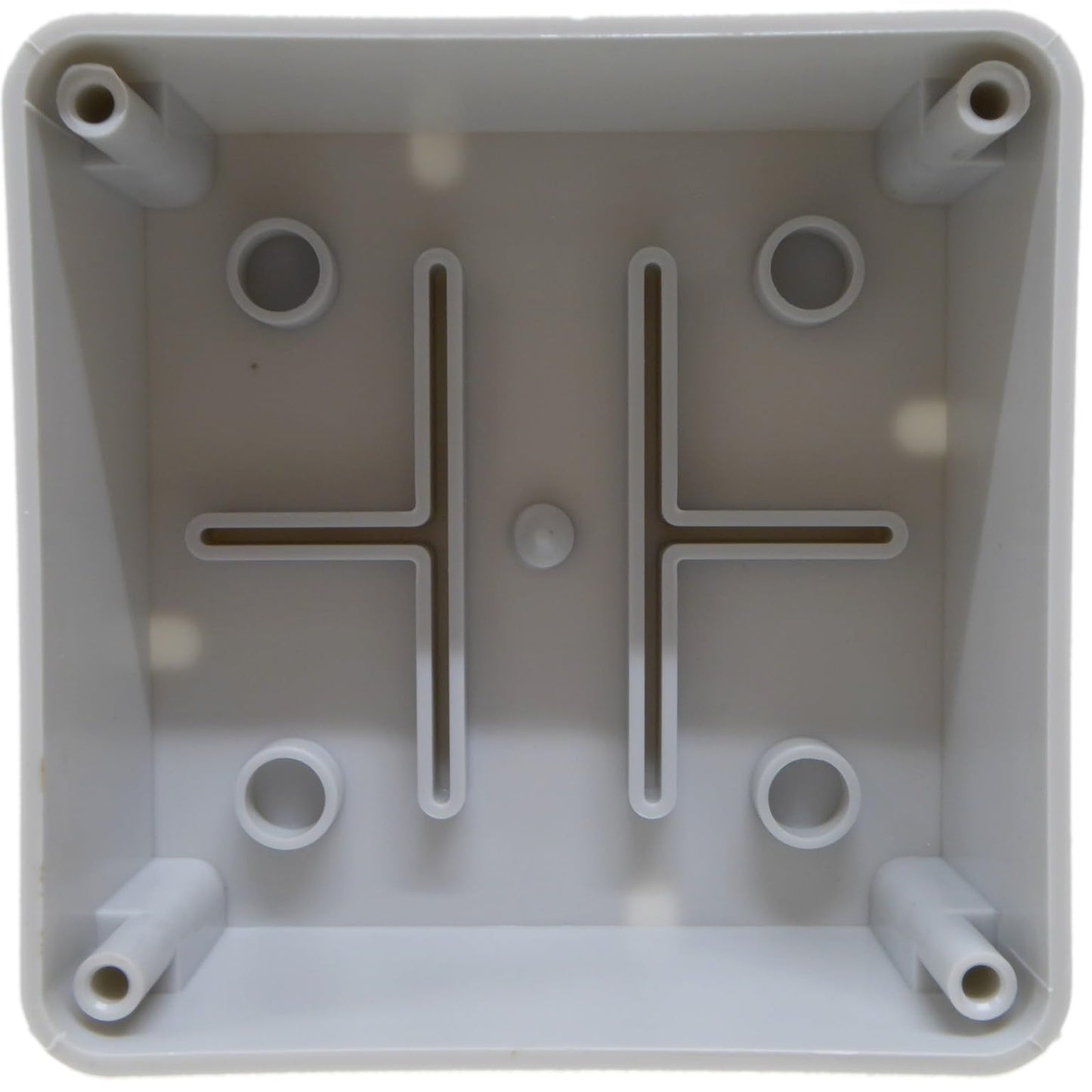 1pk 100mm Square Electrical Junction Box IP56 Waterproof Indoor/Outdoor