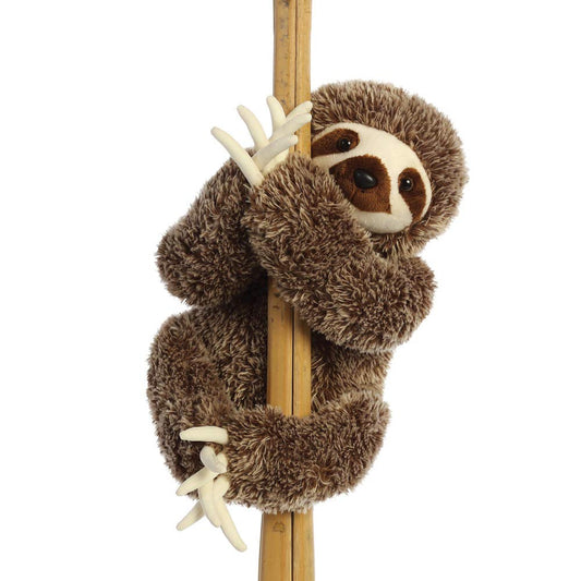 Aurora, 80925, Destination Nation Sloth, 18In, Soft Toy, Brown and Cream