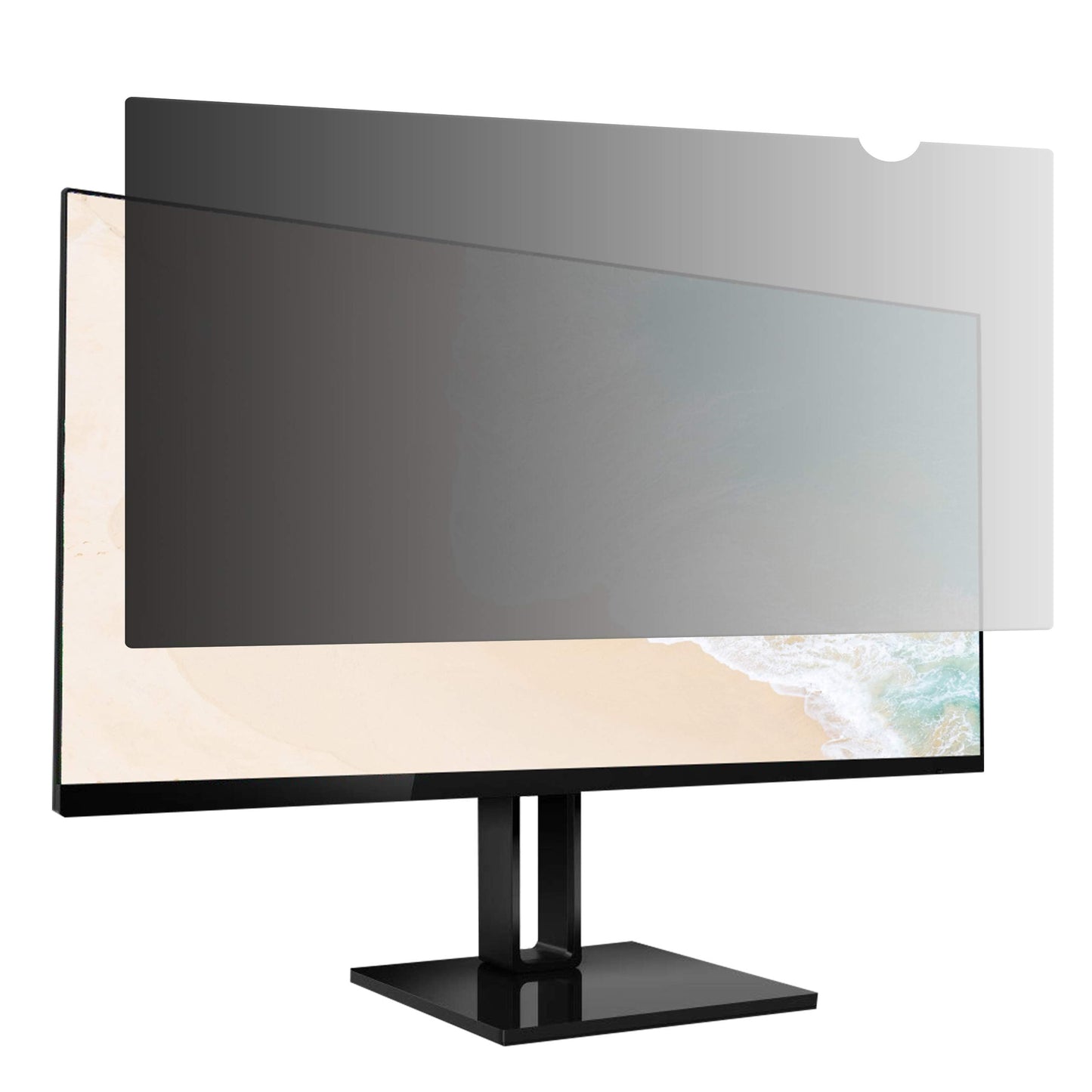 Amazon Basics Privacy Screen for 22 inch (55.8 cm) Widescreen Monitor (16:9) 16:9 Wide Screen Monitor