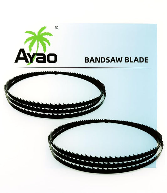 AYAO Ground Tooth Band Saw Blade 1425mm X 6.35mm X 6TPI (2 Blades Pack)