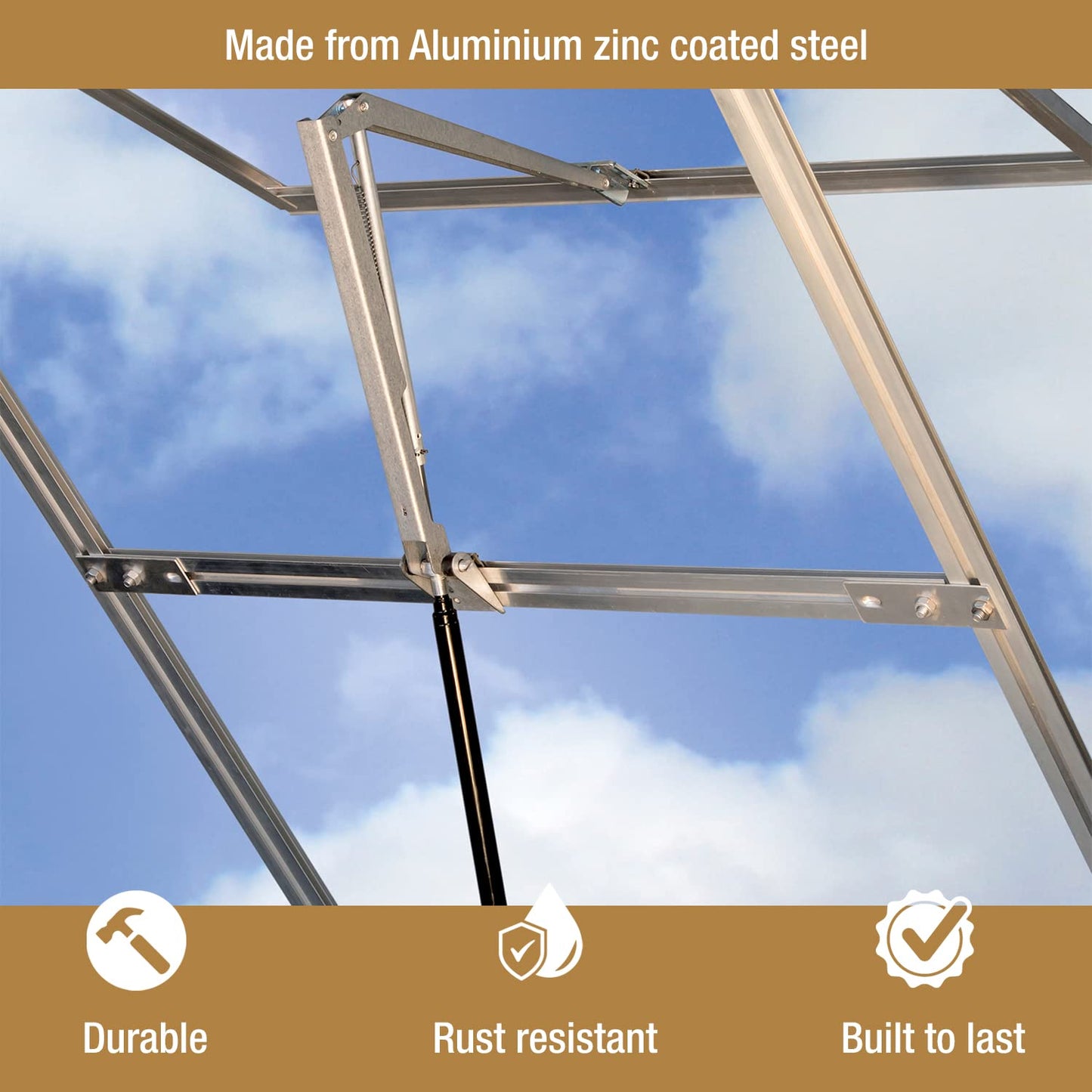 Automatic Greenhouse Window Opener Autovent with Opening Force 7KG Opens from 17-25C