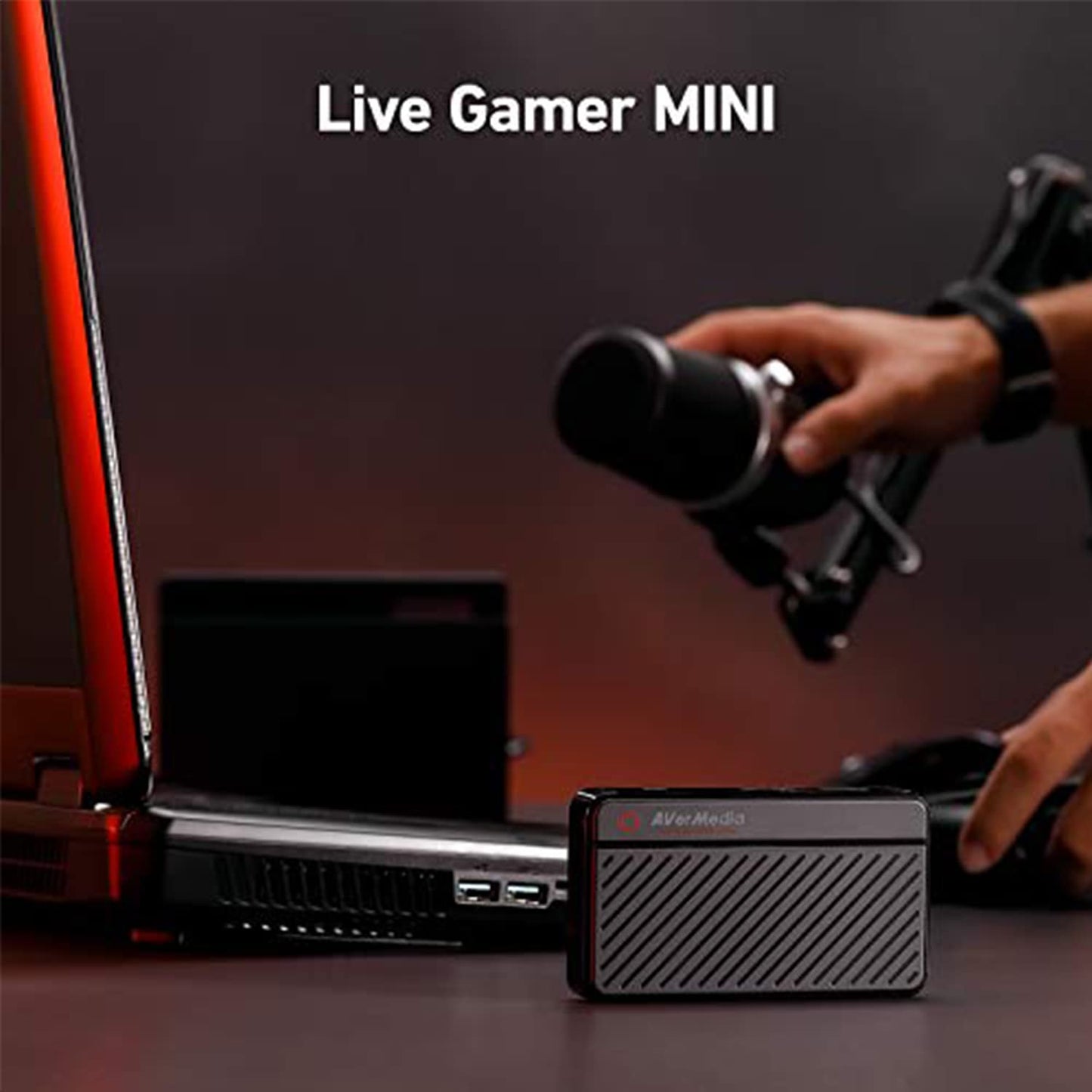 AVerMedia Live Gamer MINI GC311, 1080p60 Full HD Pass-Through, USB 2.0 Game Capture Card, Hardware Encoder, Plug & Play, For Beginners, Switch, PS4, Xbox, iPhone, iPad