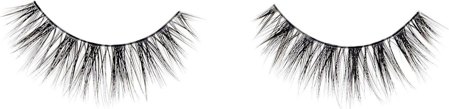 Ardell Faux Mink Wispies False Eyelashes, Light Volume, Short Length, Vegan Friendly, 2 Pairs (Pack of 1)