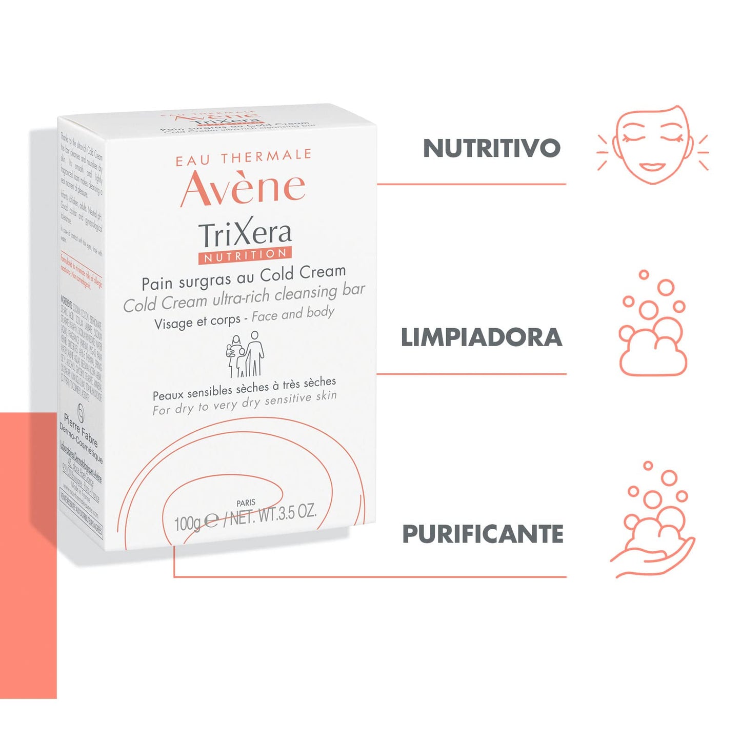 Avene Trixera Nutrition Cold Cream Ultra Rich 100 g 100 g (Pack of 1)