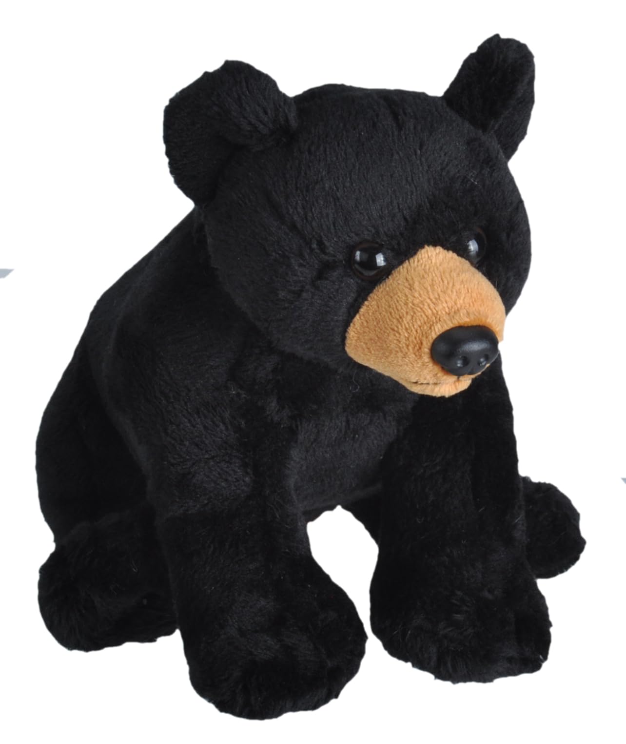 Wild Republic 23312 Black Bear Plush, Wild Calls Soft Toys with Original Sound, Kids Gifts, 20 cm, Multi