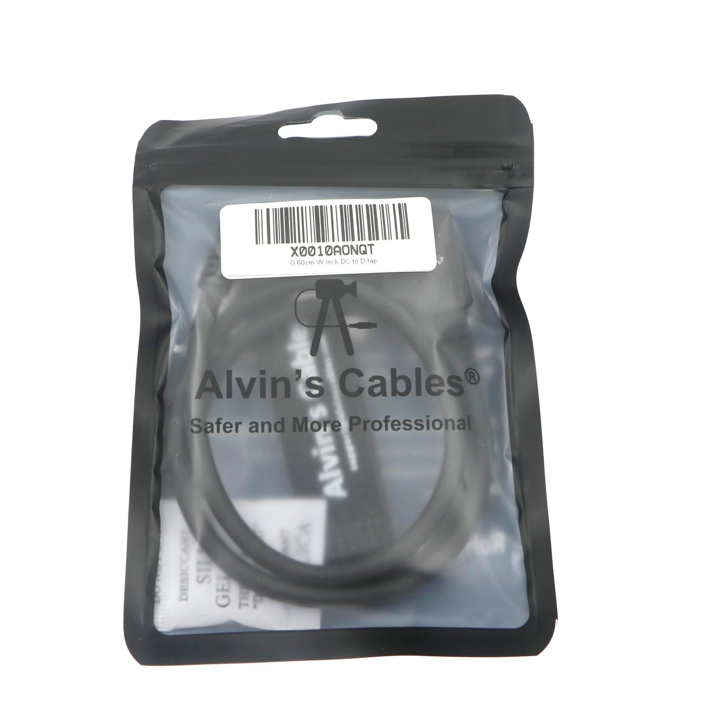 Alvin's Cables D-Tap to Locking DC 5.5 * 2.1 Atomos Monitor Power Cable for Video Devices PIX-E7 PIX-E5 7 Touchscreen Display Hollyland Mars 400s 60CM Right Angle DC 60CM